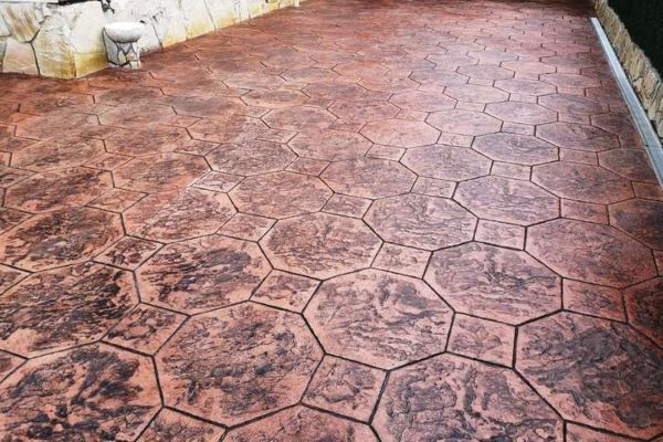 Hormigón Impreso Octogonal Navarra · Especialistas en hormigón impreso en Pamplona y Navarra