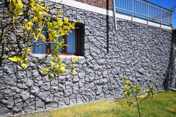 Hormigón Impreso Vertical en Navarra · Especialistas en hormigón impreso en Pamplona y Navarra